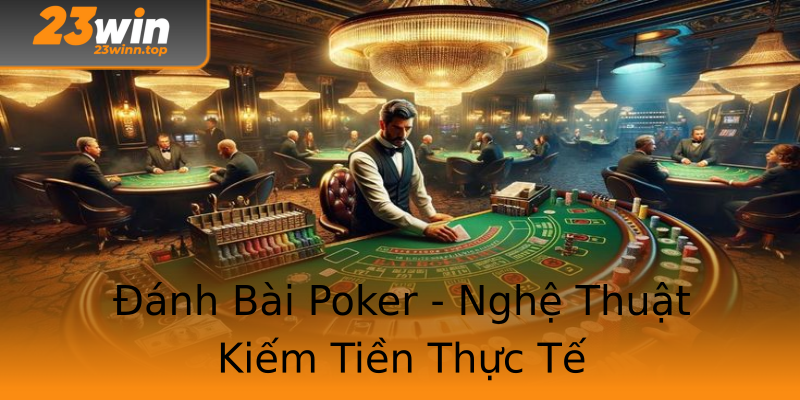 Đánh Bài Poker - Nghệ Thuật Kiếm Tiền Thực Tế