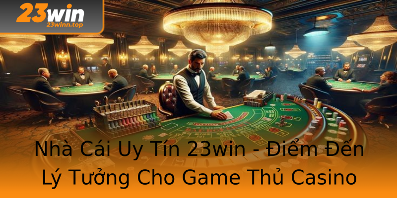 Nhà Cái Uy Tín 23win - Điểm Đến Lý Tưởng Cho Game Thủ Casino