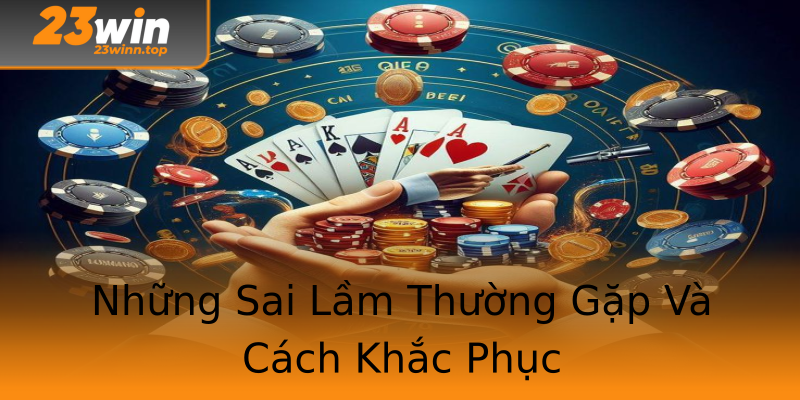 Những Sai Lầm Thường Gặp Và Cách Khắc Phục