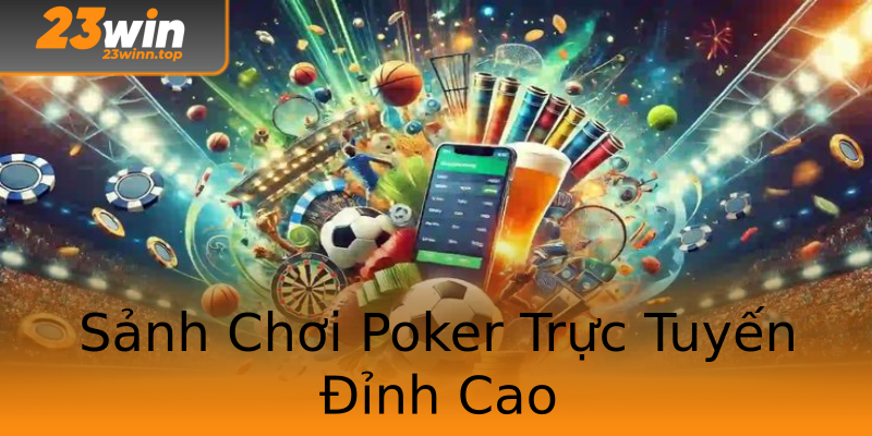 Sảnh Chơi Poker Trực Tuyến Đỉnh Cao