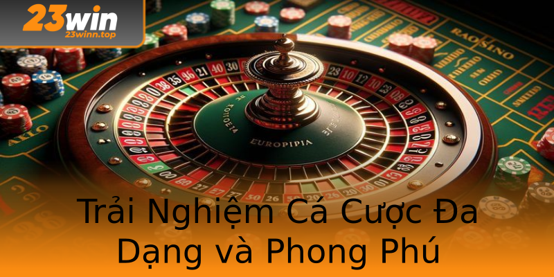 Trải Nghiệm Cá Cược Đa Dạng và Phong Phú